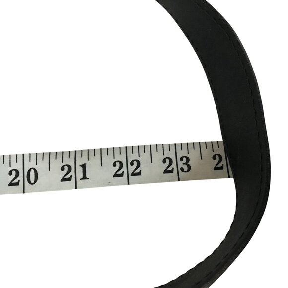 Tuscany Leather Mens Black Leather Crossbody Bag Handmade Italy Adjustable 9X11 - Picture 11 of 12